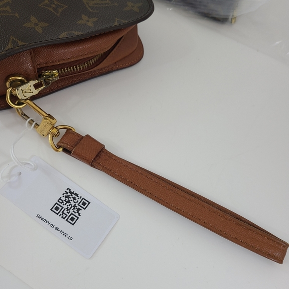 Louis Vuitton Orsay Clutch Lrg Large Monogram Monogramme Vintage VTG Leather - Picture 3 of 14